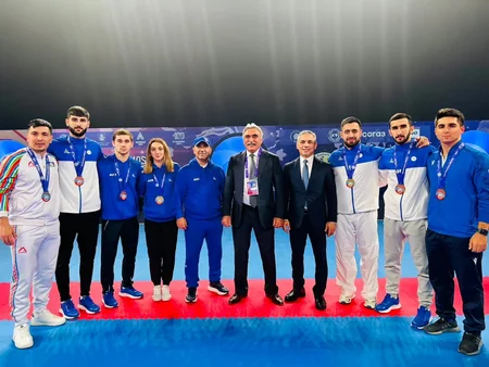 Azərbaycan karateçiləri Moskva Vselennaya turnirində 7 medal qazanıblar