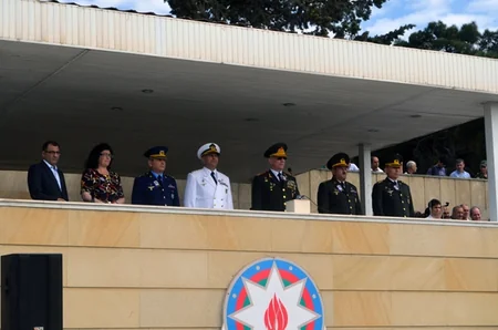 ​Cəmşid Naxçıvanski adına Hərbi Liseydə məzunların buraxılış mərasimi keçirilib