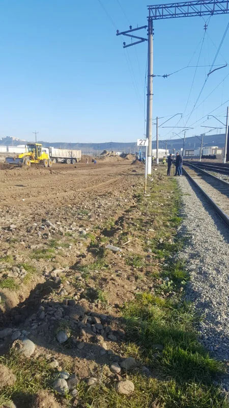 Heybət dəmir yolu stansiyasında əlavə yollar salınır