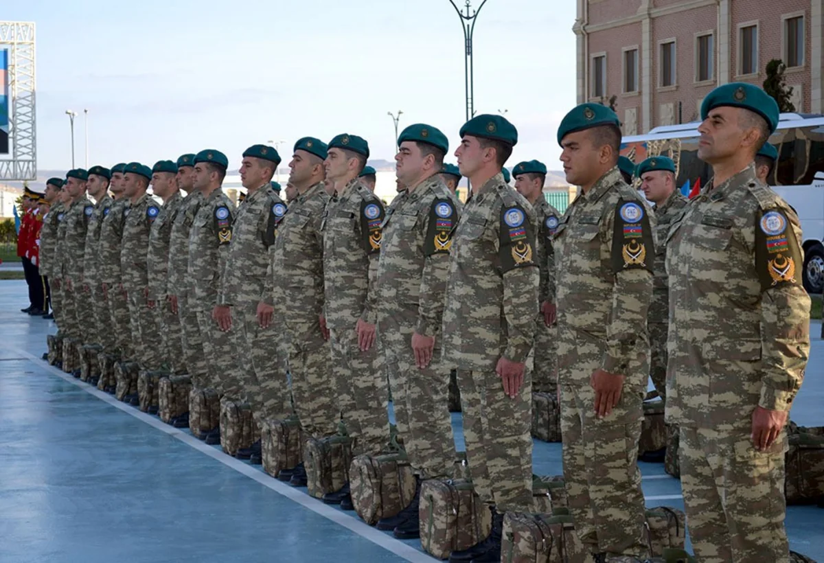 Group of Azerbaijani peacekeepers sent to Afghanistan