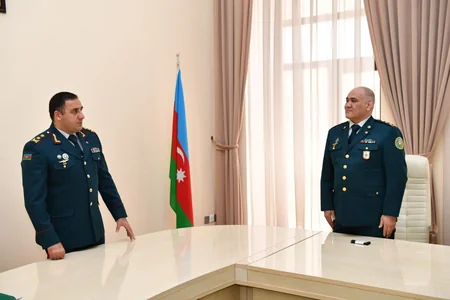 Elçin Quliyev idmançıları təltif edib
