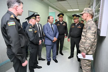 Ombudsman's Office reps visit Main Clinical Hospital in Azerbaijan