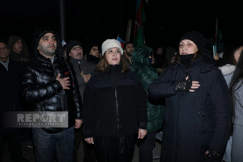 Акция протеста на дороге Ханкенди-Лачын длится девятый день - ВИДЕО