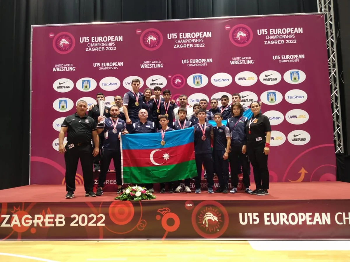 Четыре азербайджанских борца стали чемпионами Европы