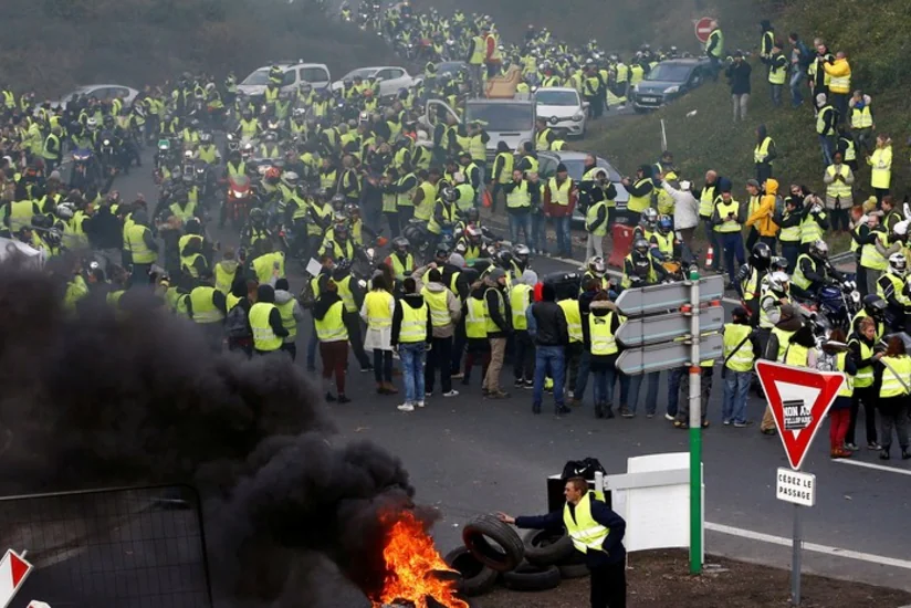 Number of victims during protests in France exceeds 400