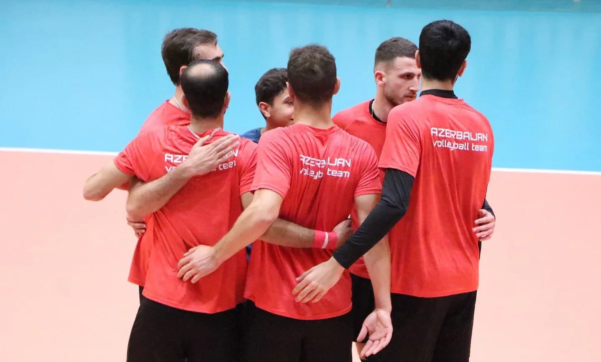 Azərbaycanın voleybol yığması Belarusa qalib gəlib