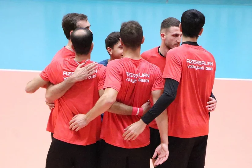 Azərbaycanın voleybol yığması Belarusa qalib gəlib