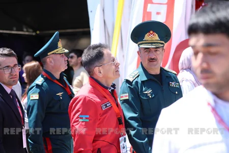 Mədət Quliyev TEKNOFEST Azərbaycan keçirilən əraziyə gəlib