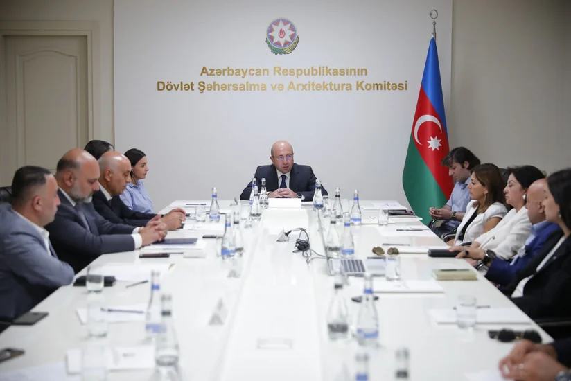 Dövlət Şəhərsalma və Arxitektura Komitəsi yanında İctimai Şuranın iclası keçirilib