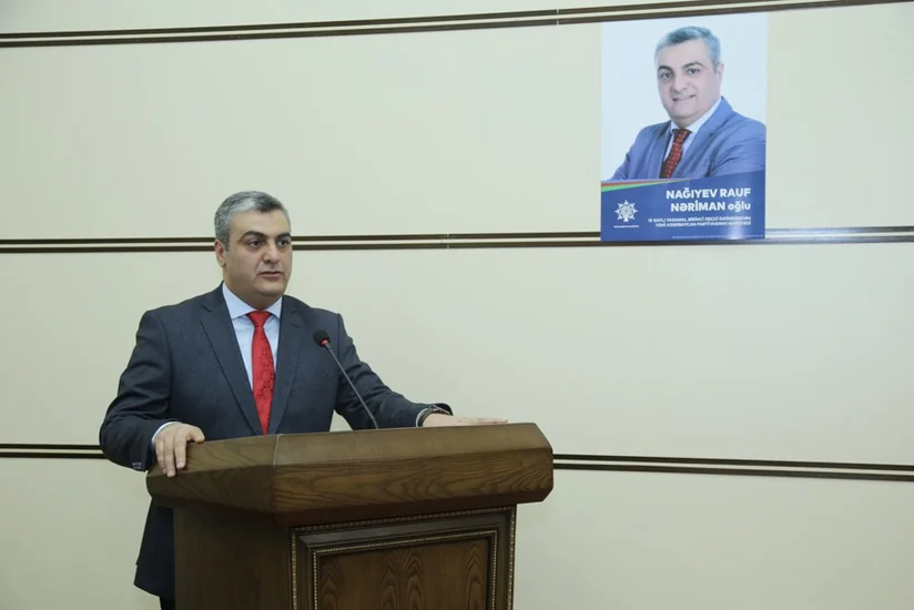 Rauf Nağıyev seçicilərlə növbəti görüşünü keçirib - FOTO