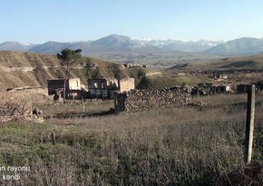 Footage from Baharli village of Zangilan