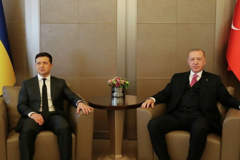 Ərdoğan Zelenskiyə müharibənin ildönümü ilə əlaqədar zəng edib