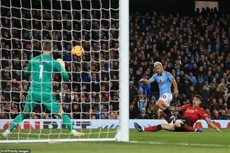 Манчестер Сити одержал победу в матче с Манчестер Юнайтед