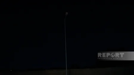 Saray qəsəbəsində quraşdırılan küçə lampaları elektrik enerjisiz qalıb