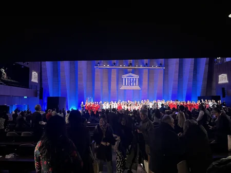 UNESCO-nun Parisdəki mənzil-qərargahında İpək yolu proqramına həsr olunan konsert keçirilib