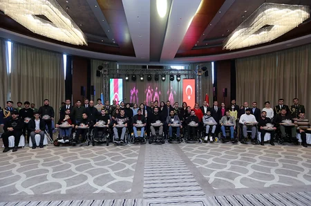 Türkiyədə müalicə alan qazilərimiz üçün Novruz bayramı şənliyi təşkil olunub