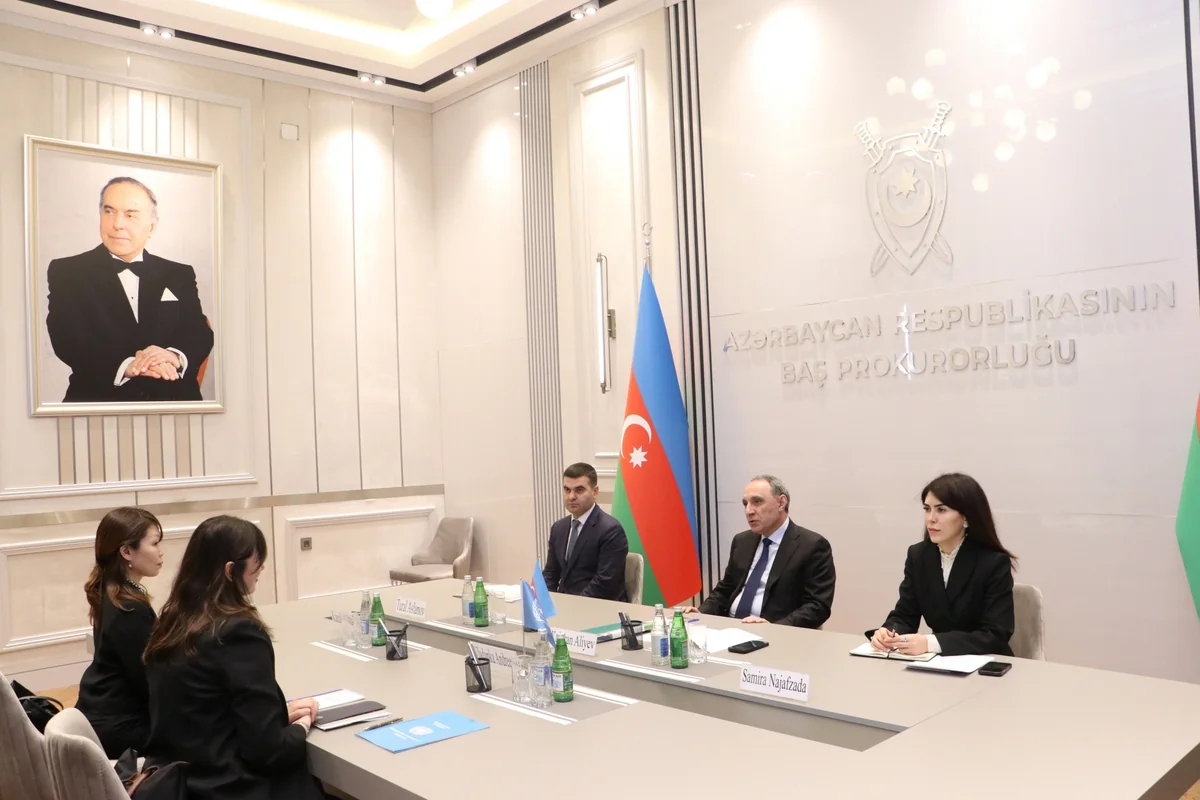 Prosecutor General meets with UN Resident Coordinator in Azerbaijan