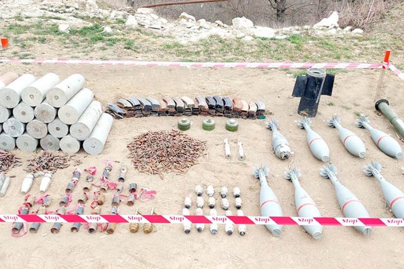 Минобороны обнародовало число мин, обнаруженных на освобожденных территориях