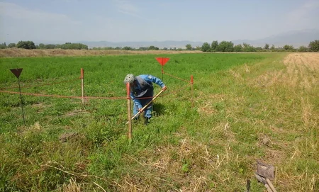 ​ANAMA: 15 ədəd piyada əleyhinə mina, 3 ədəd piyada əleyhinə mina zərərsizləşdirilib - FOTO