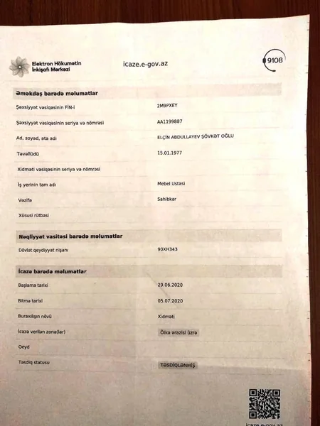 Mebel ustası kimi icazə alıb Qubaya gedən şəxslər oğurluq ediblər