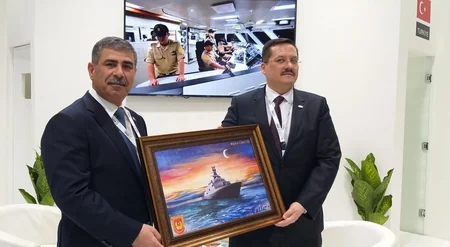 Azerbaijan Defense Minister gets acquainted with products of Turkish defense industry