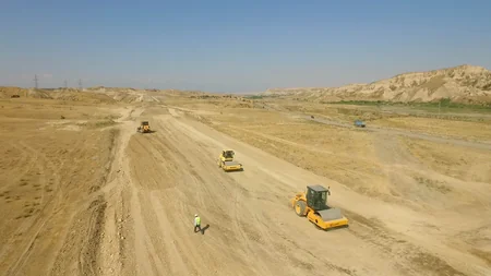 M5 magistralının Xaldan-Şəki hissəsi və Şəki şəhərinin giriş yolu yenidən qurulur