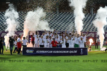 Keşlə Azərbaycan Kubokunun ikiqat qalibi oldu - VİDEO - YENİLƏNİB-2