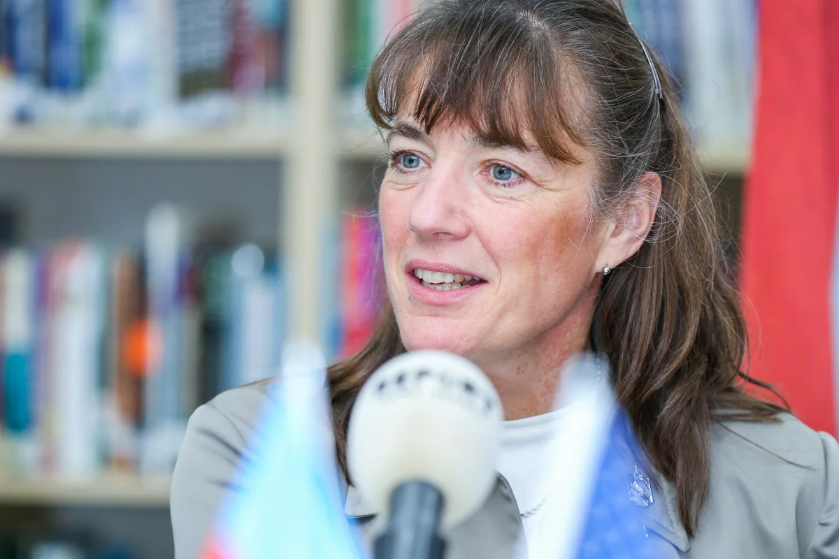 NASA astronavtı xanım Haydi Payper Bakıdadır