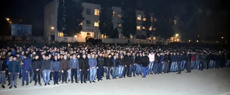 ​Zakir Həsənov təlimlərə ehtiyatdan çağırılan hərbi vəzifəlilərlə görüşüb