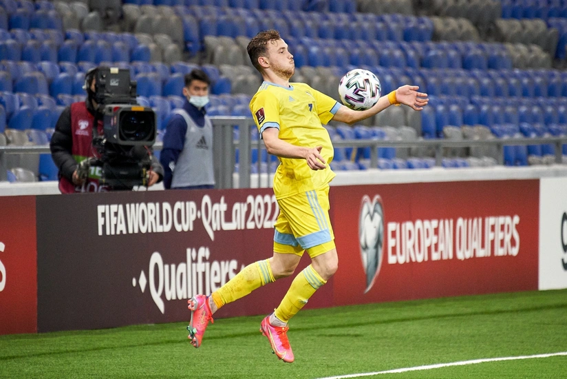 Qazaxıstan millisinin futbolçusunda dopinq aşkarlanıb