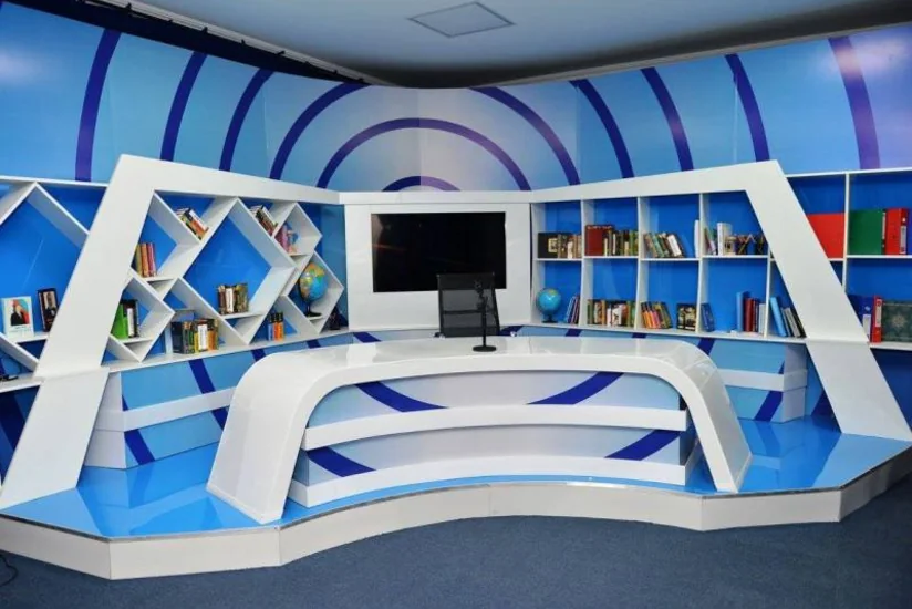 Təhsil Nazirliyinin yeni yaratdığı studiya media nümayəndələrinə təqdim olunub - FOTO