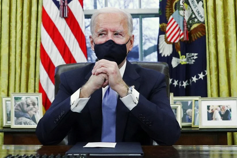 Biden presents draft budget of record $6 trillion