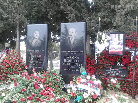 ​Ильхама Гулиева похоронена рядом с матерью