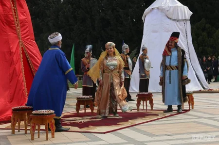 Gəncədə Novruz bayramı qeyd edilib - FOTO