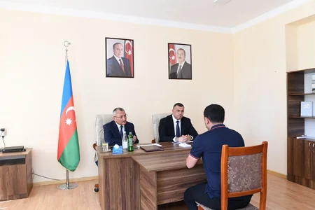 Şirvanda keçmiş məcburi köçkünlərin müraciətləri dinlənilib