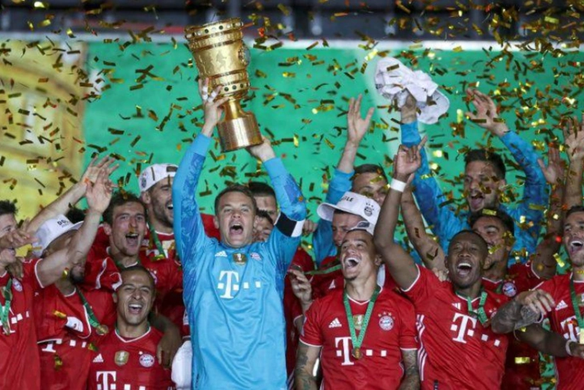 Бавария в 20 раз завоевала Кубок Германии