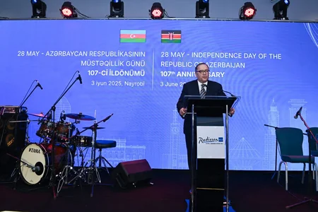 Kenya hosts Azerbaijan Independence Day reception