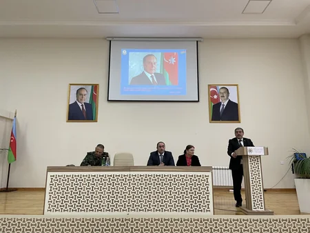 FHN-in Qarabağ Regional Mərkəzi tərəfindən orta məktəbdə təlim keçirilib