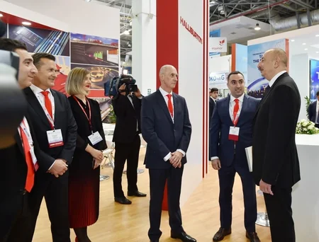 Prezident İlham Əliyev XXVI Beynəlxalq “Xəzər Neft və Qaz-2019” sərgi və konfransının açılışında iştirak edib - YENİLƏNİB