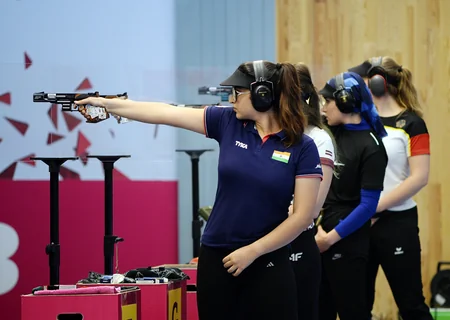 Bakıda keçirilən dünya çempionatında Almaniya atıcısı qızıl medal qazanıb