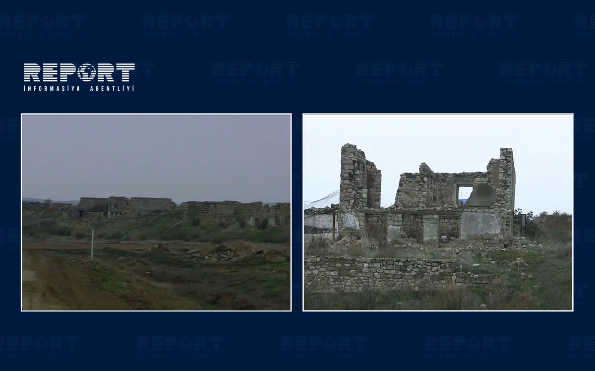 Cəbrayılın Minbaşılı kəndindən yeni görüntülər