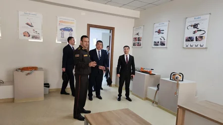 Özbəkistan nümayəndə heyəti Fövqəladə Hallar Nazirliyində olub