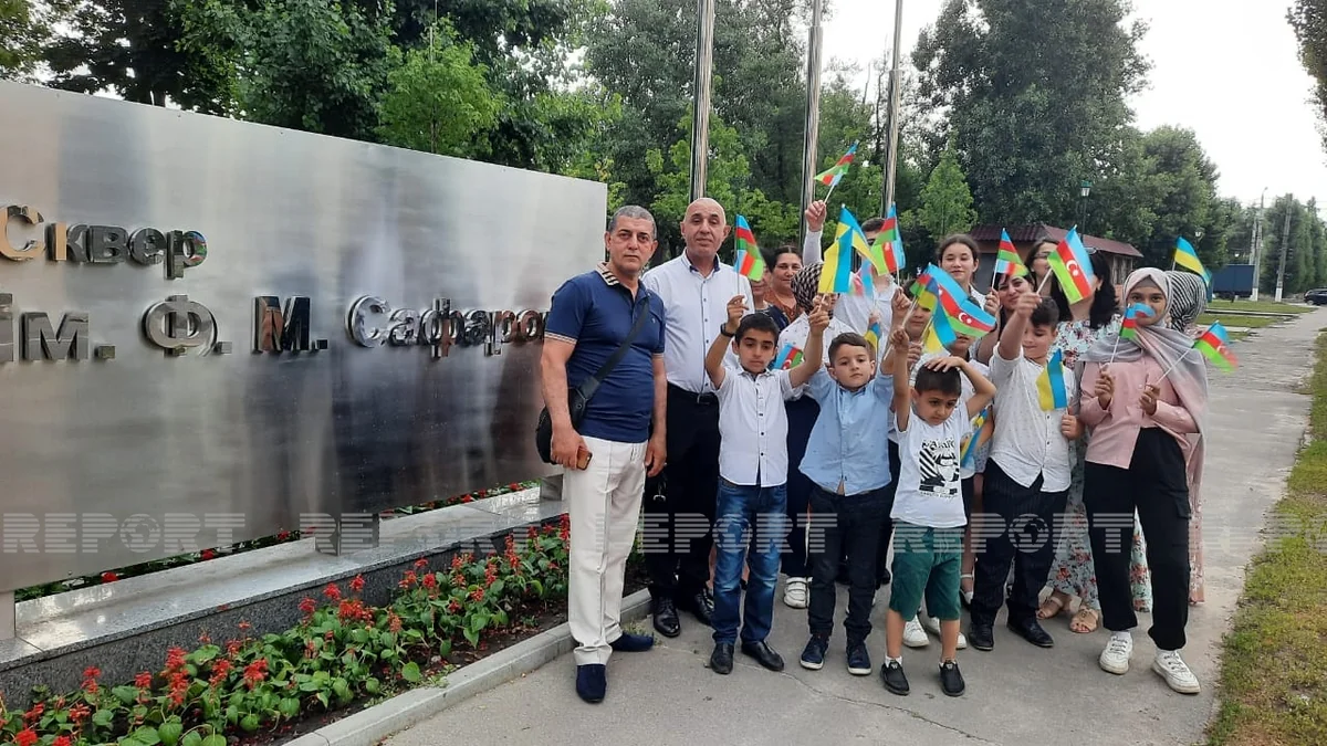 Xarkovda azərbaycanlı qəhrəmanın xatirəsi əbədiləşdirilib