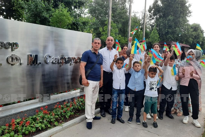 Xarkovda azərbaycanlı qəhrəmanın xatirəsi əbədiləşdirilib