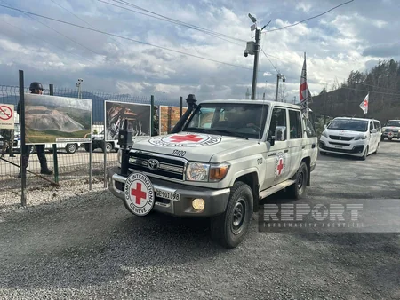 По дороге Ханкенди-Лачын беспрепятственно проехали автомобили МККК