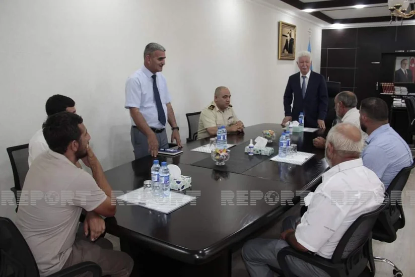 Cəlilabadda Vətən müharibəsi şəhidlərinin medalları ailələrinə təqdim olunub