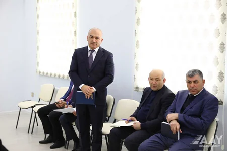 Saleh Məmmədov Naftalanda vətəndaşları qəbul edib