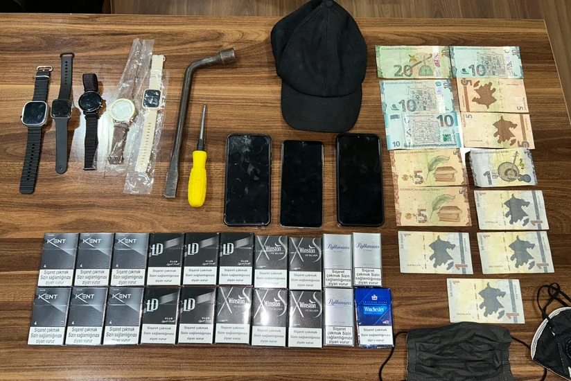 Zərdabda obyektlərdən oğurluq etməkdə şübhəli bilinən dəstə üzvləri saxlanılıb