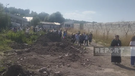 Family members of those missing in First Karabakh War visit mass grave discovered in Azerbaijan’s Shusha