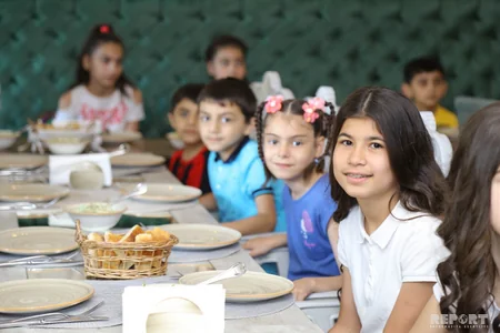 Bakıda valideyn himayəsindən məhrum olunmuş uşaqlar üçün şənlik keçirilib